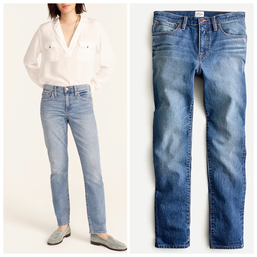 *VGC_J.Crew Slim Boyfriend Denim Whiskered Jean in Frontier Wash Size: 29. In…